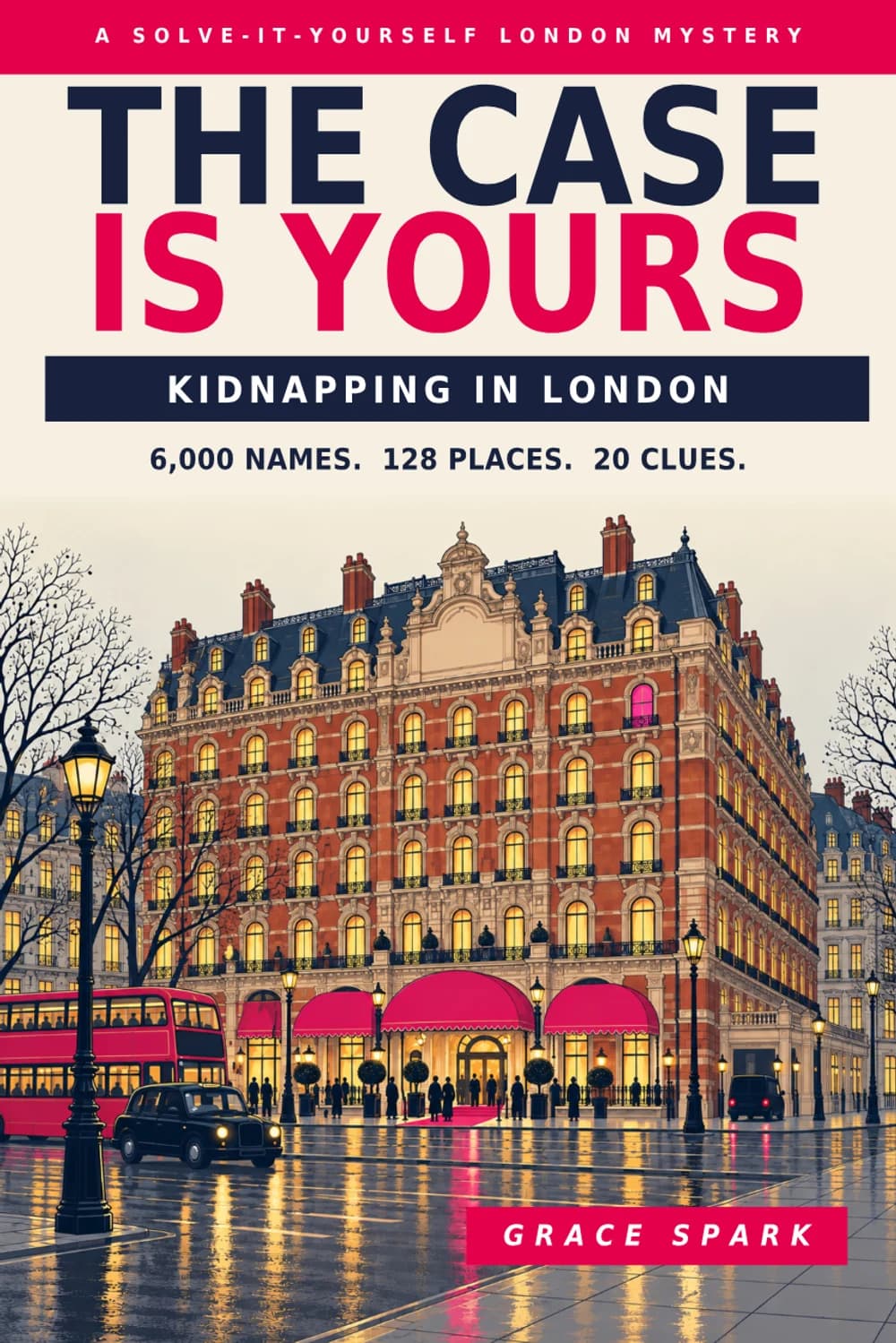Front cover of Kidnapping in London.